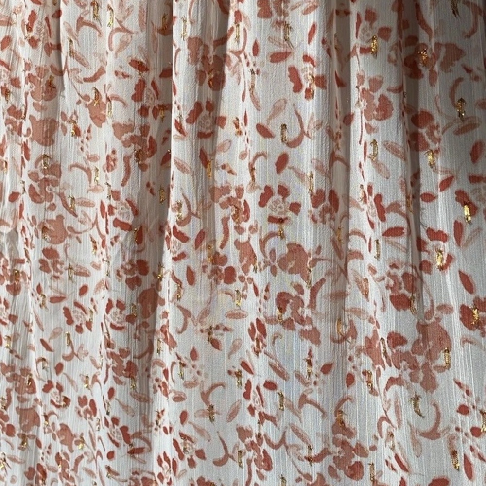 Lovestitch Waterprint Boho Maxi Dress, Small - Picture 2 of 3